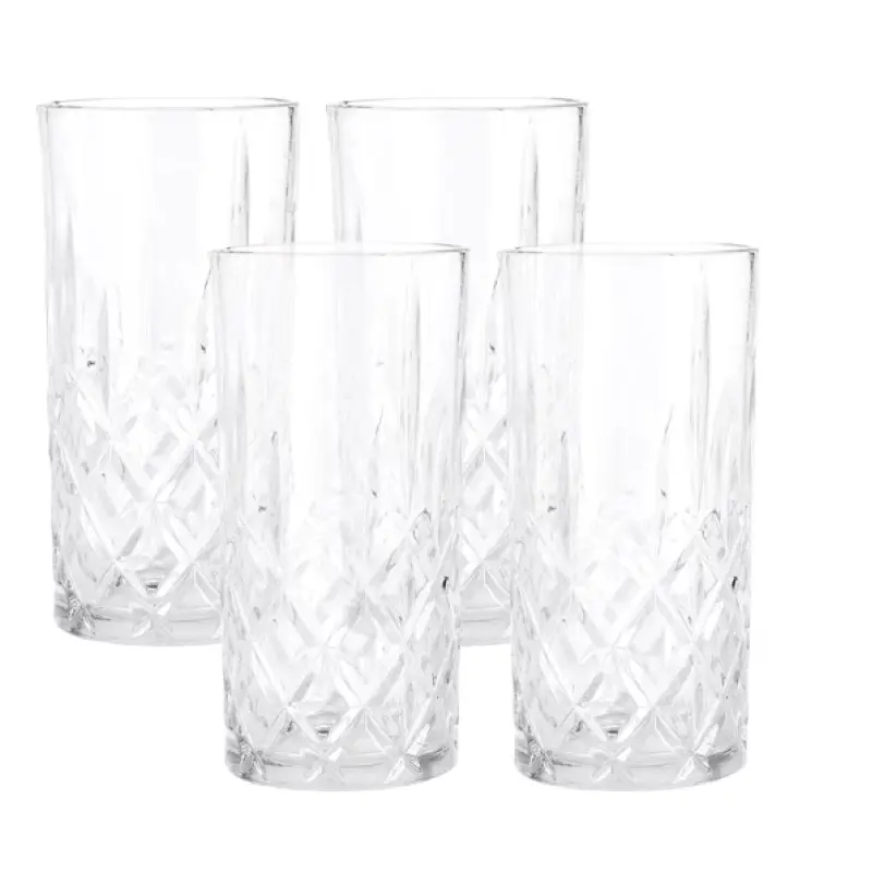 Set 4 pahare whiskey inalte, model 743